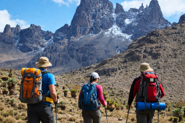 5-Days Mount Kenya Trek – Sirimon to Chogoria Route